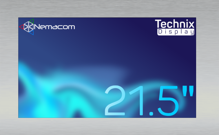 21.5” Nemacom Industrial Touch Monitor, Full-HD Display - Image 2