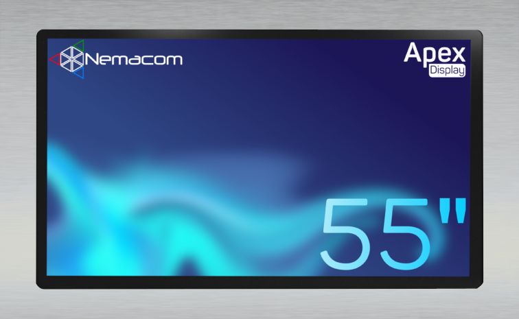 55” Apex55 Waterproof Nemacom Display