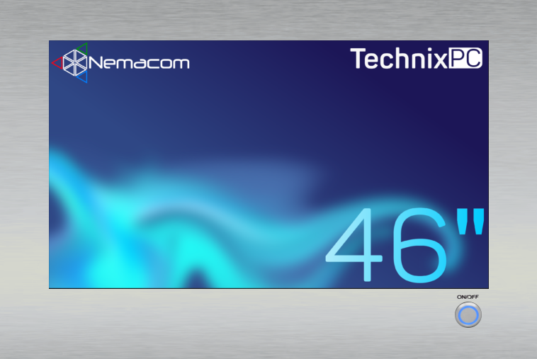 46” TPC46 Touchscreen Nemacom Panel PC - Image 2