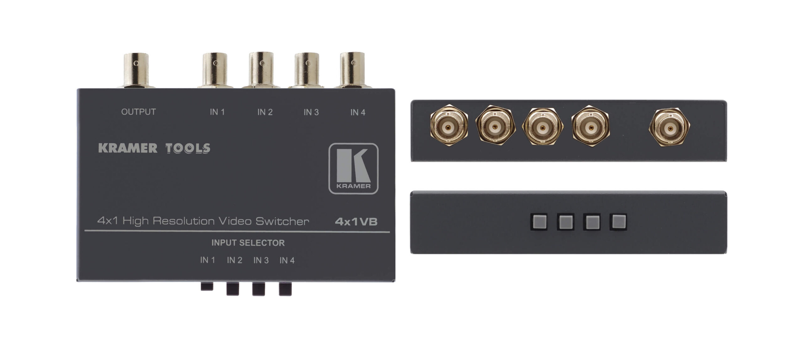 4x1VB Composite Video Mechanical Switcher