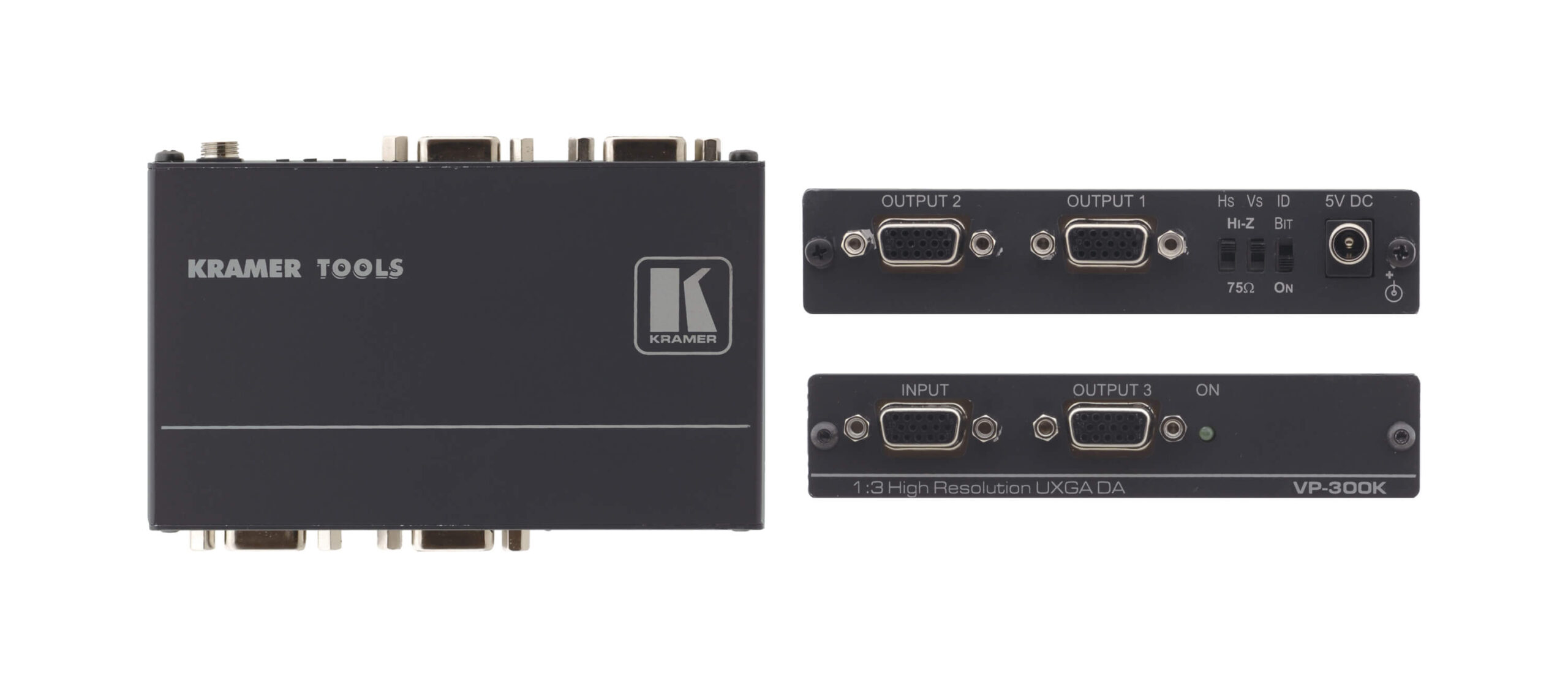 VP-300K 1:3 Computer Graphics Video Distribution Amplifier