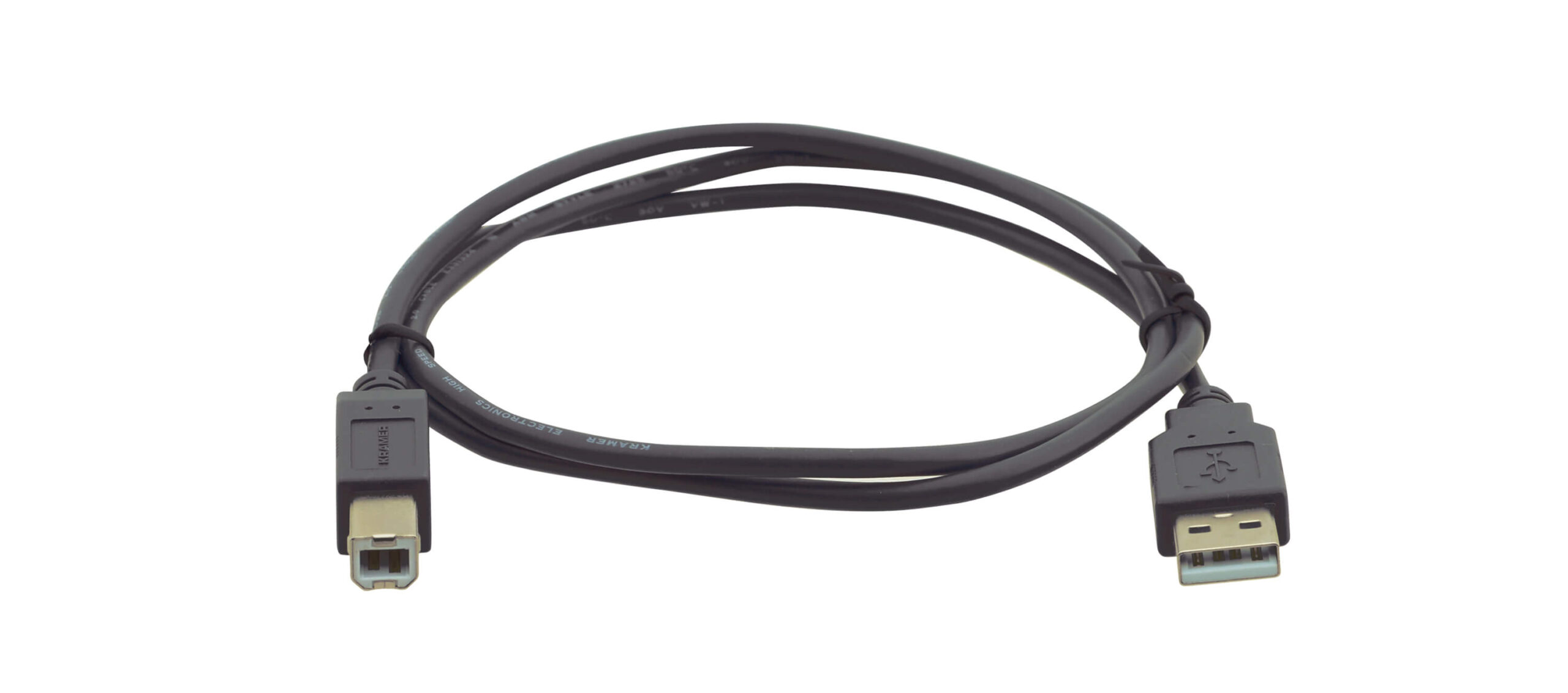 USB 2.0 A (M) - B (M) (C-USB/AB) Premium Kramer Cable